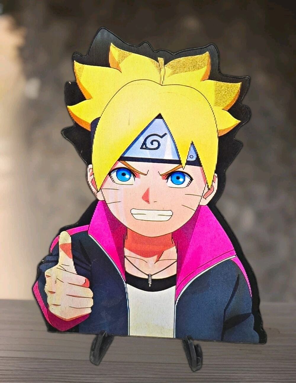 Boruto Uzumaki 3D Lenticular Motion Car Laptop Sticker Decal Peeker